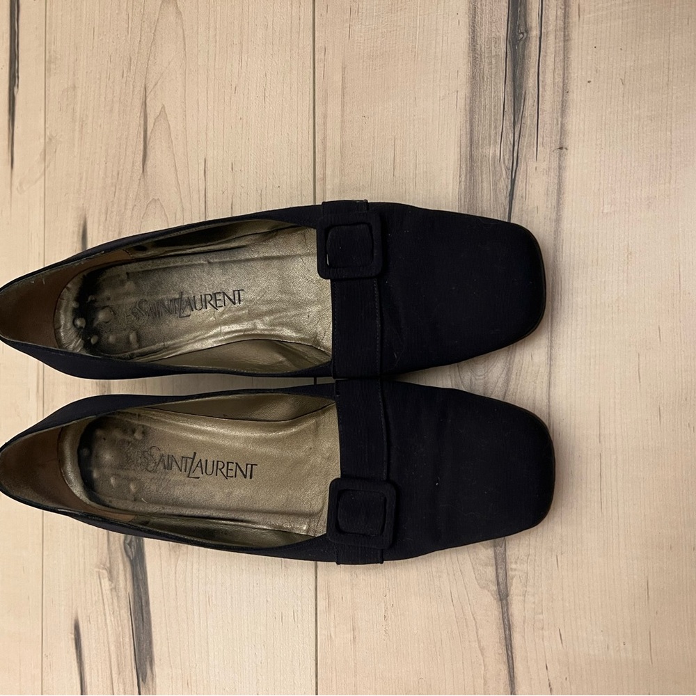 Yves Saint Laurent Navy Women’s Heels